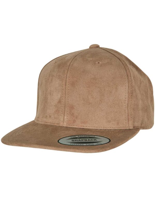 Seemisnaha imitatsiooniga sirge nokaga nokamüts / Snapback khaki