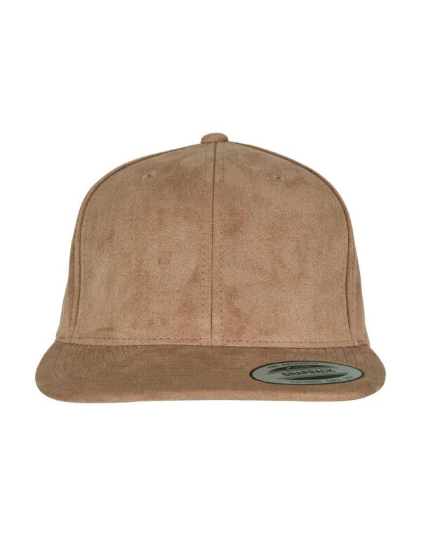 Seemisnaha imitatsiooniga sirge nokaga nokamüts / Snapback khaki