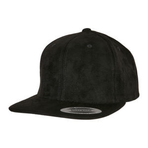 YP Classics® Seemisnaha imitatsiooniga nokamüts Suede Leather Snapback reguleeritav