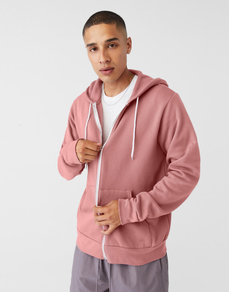 Lukuga dressipluus kapuutsiga Unisex Sponge Fleece Full-Zip Hoodie