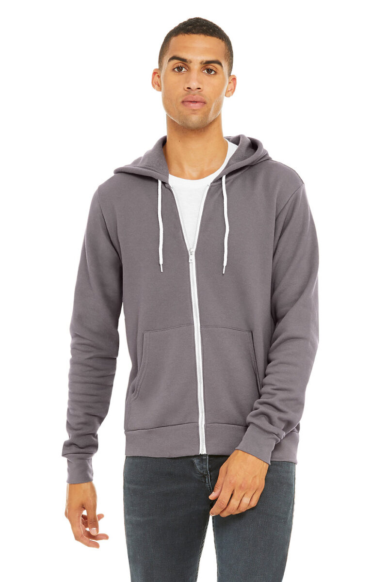 Lukuga dressipluus kapuutsiga Unisex Sponge Fleece Full-Zip Hoodie - Image 4