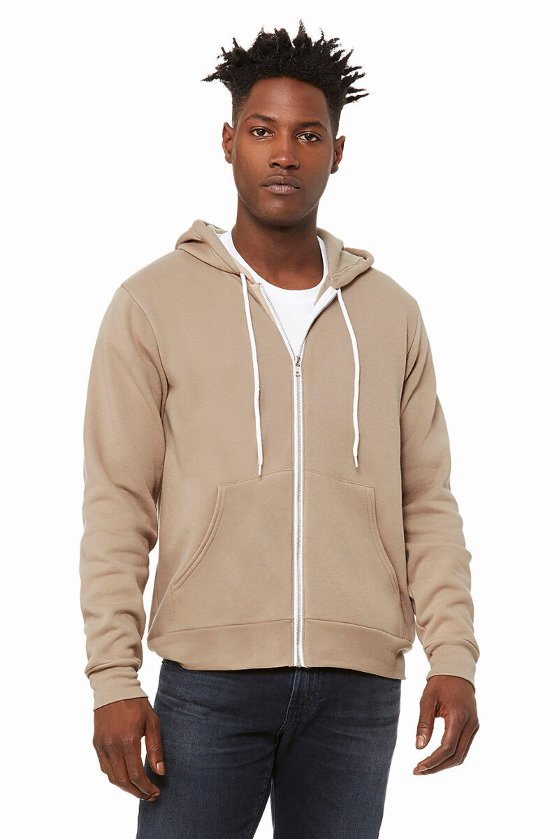 Lukuga dressipluus kapuutsiga Unisex Sponge Fleece Full-Zip Hoodie - Image 27