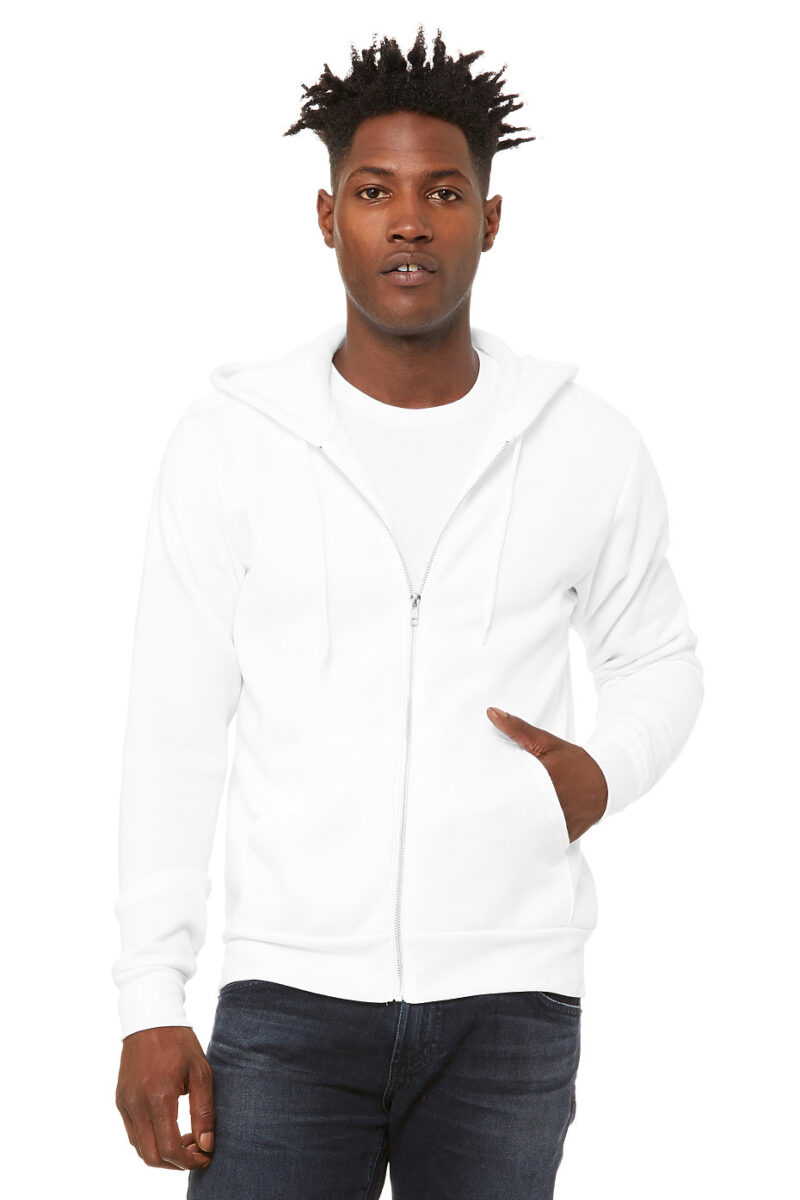 Lukuga dressipluus kapuutsiga Unisex Sponge Fleece Full-Zip Hoodie - Image 6