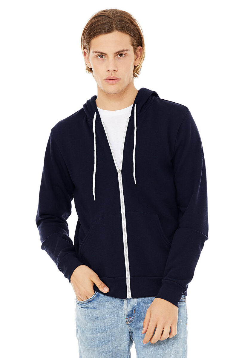 Lukuga dressipluus kapuutsiga Unisex Sponge Fleece Full-Zip Hoodie - Image 10