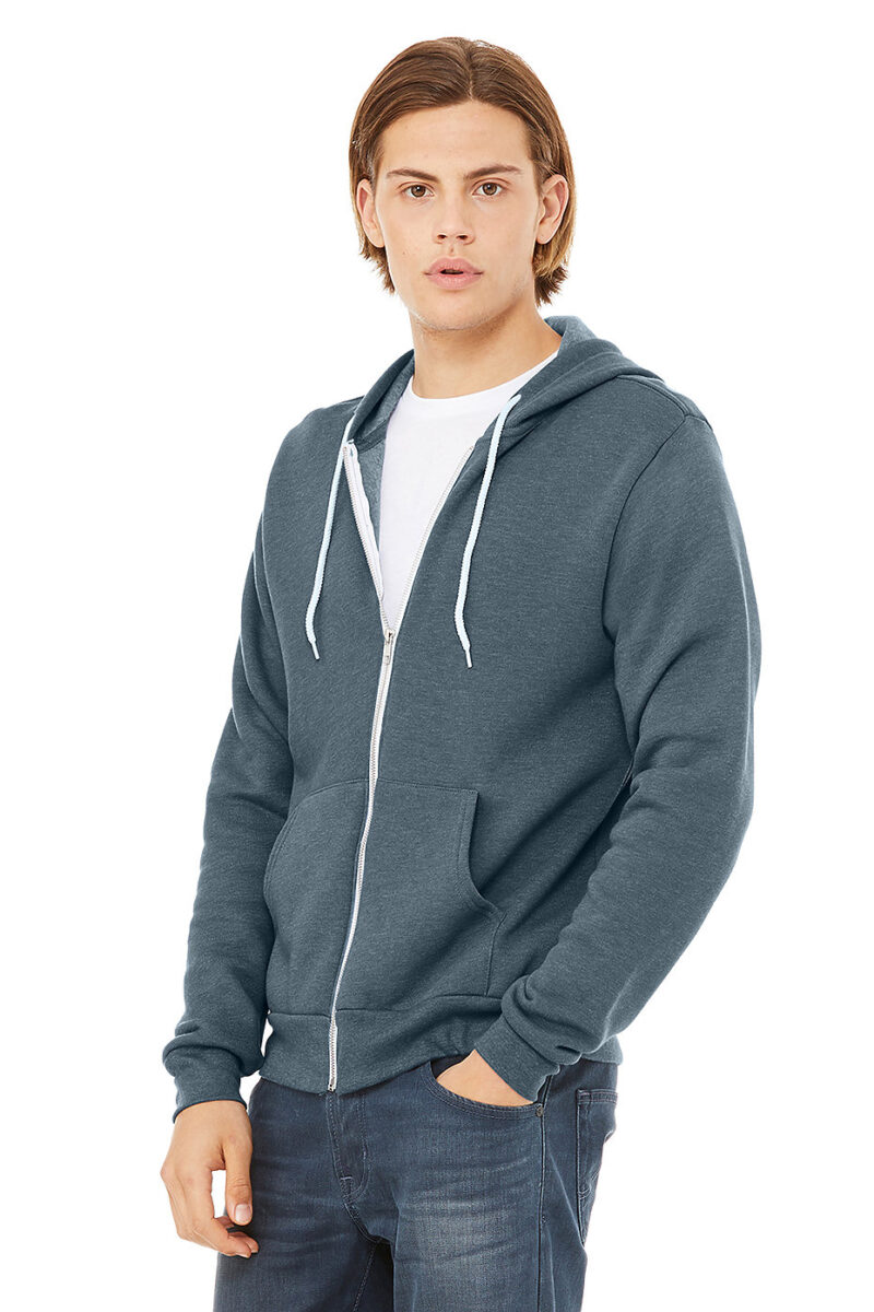 Lukuga dressipluus kapuutsiga Unisex Sponge Fleece Full-Zip Hoodie - Image 2