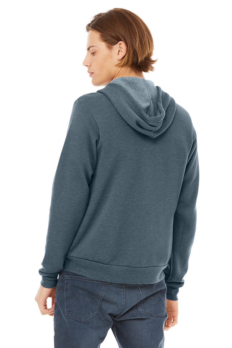 Lukuga dressipluus kapuutsiga Unisex Sponge Fleece Full-Zip Hoodie - Image 3