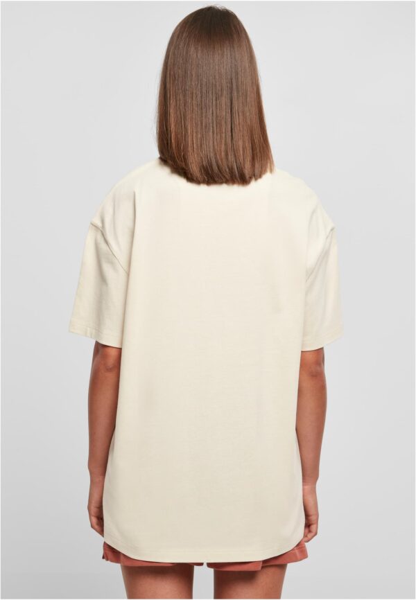 149-sand-Ladies Oversized Boyfriend Tee