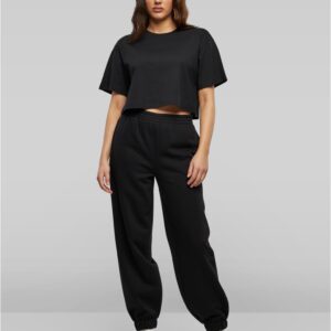 264-black- Ladies Short Oversized Tee