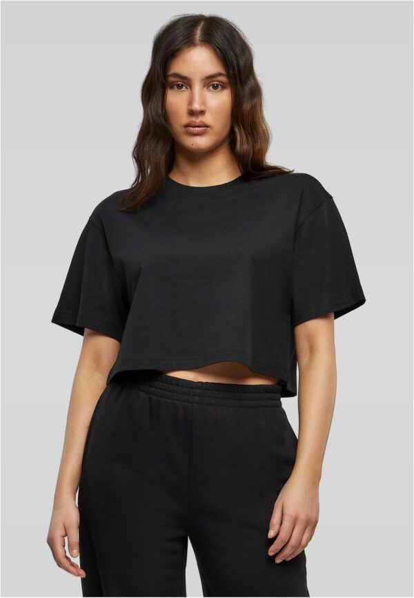 264-black- Ladies Short Oversized Tee