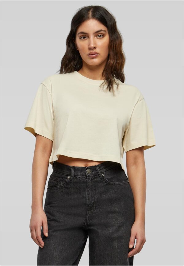 264-sand- Ladies Short Oversized Tee