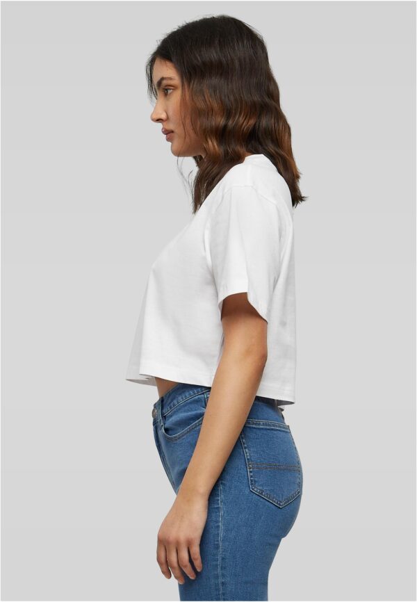 264-white- Ladies Short Oversized Tee