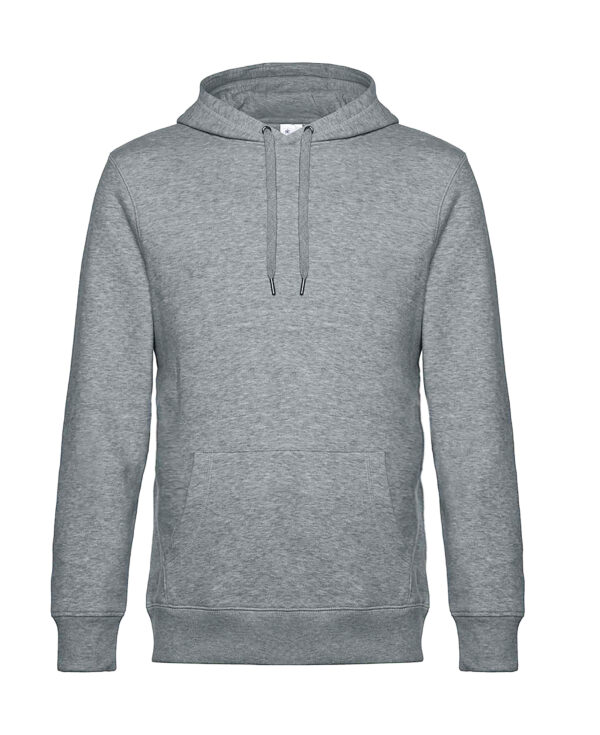 WU02K KING Hooded Heather Grey