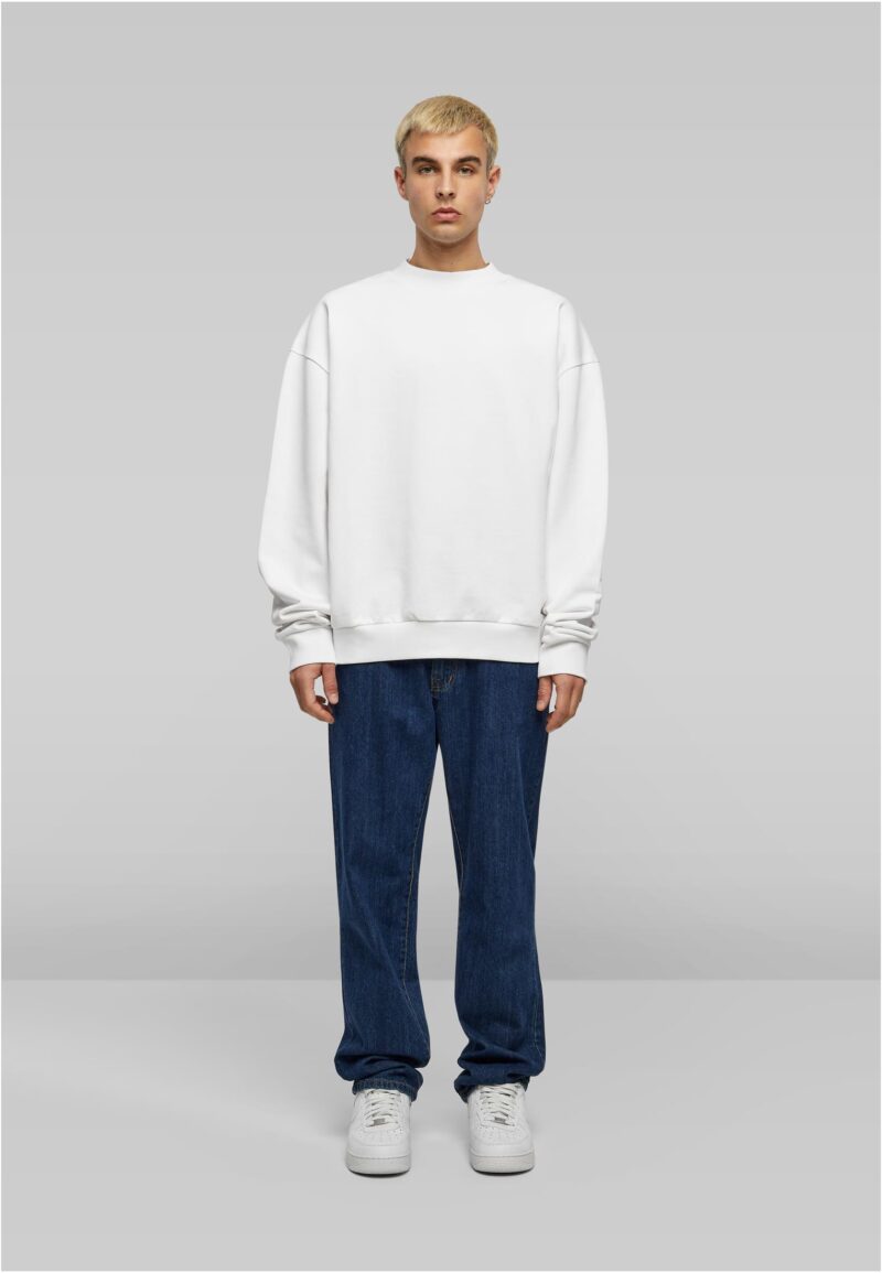 Ilma kapuutsita oversized pusa Ultra Heavy Cotton Crewneck - Image 7