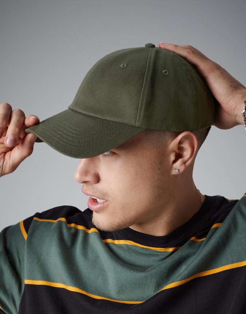 EarthAware® nokamüts Organic Cotton Canvas Unstructured Cap reguleeritav