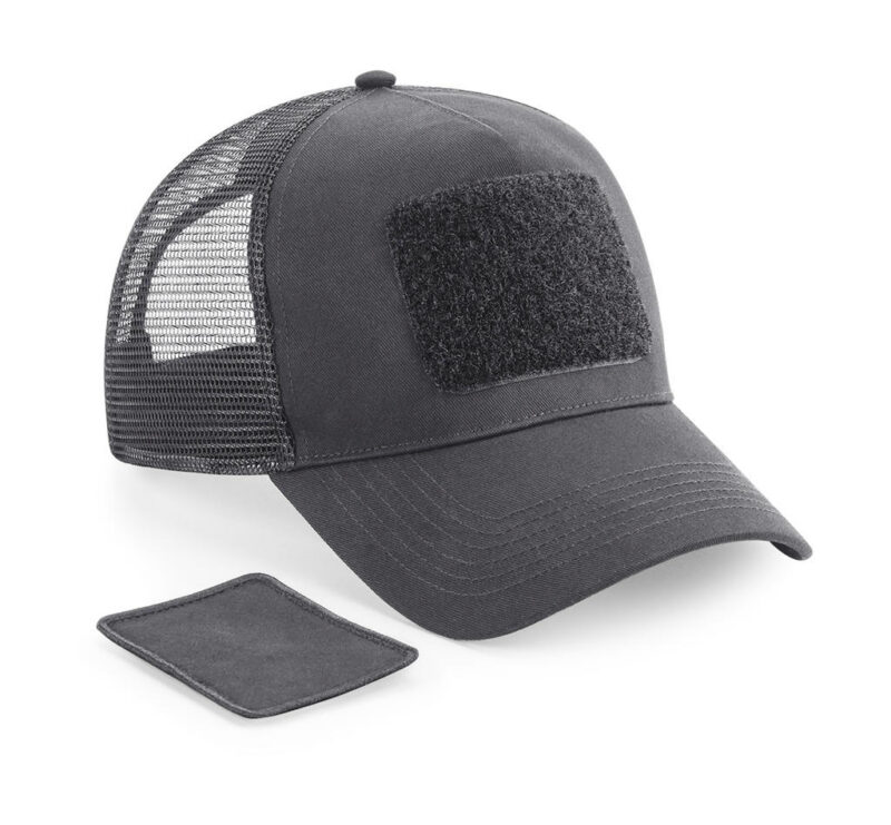 Disaini ise nokamüts eemaldatava embleemiga Removable Patch 5 Panel Snapback Trucker - Image 2