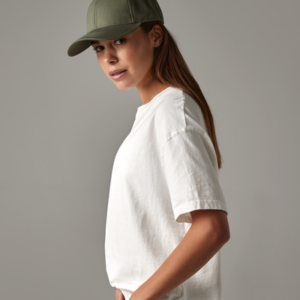 EarthAware® nokamüts Organic Cotton Canvas 6 Panel Cap reguleeritav