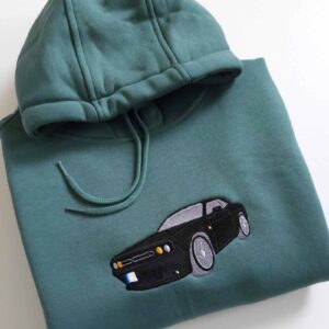 Auto tikandiga pusa, Unisex kapuutsiga pusa Heavy Hoody