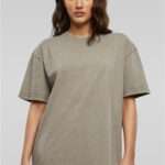 Kulutatud välimusega naiste oversized t-särk Ladies Oversized Acid Wash Tee