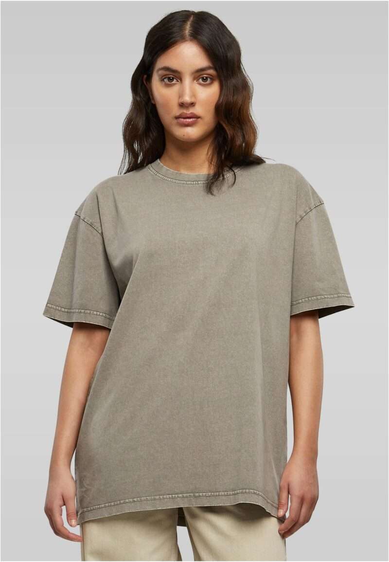 Kulutatud välimusega naiste oversized t-särk Ladies Oversized Acid Wash Tee