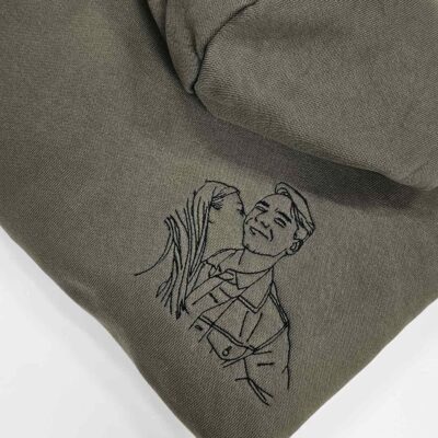 Oma pildist joontikandiga pusa