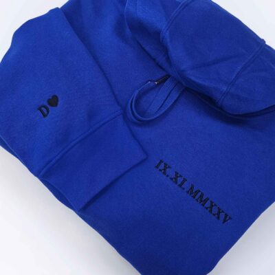 Rooma numbritega kuupäeva tikand pusal