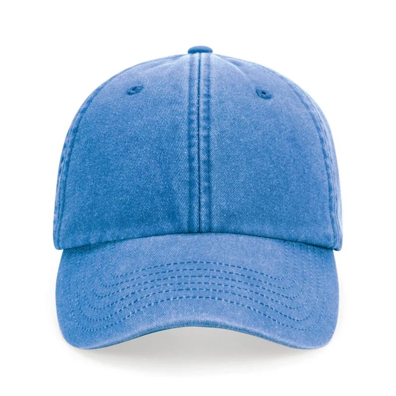 Teksti tikandiga nokamüts Kulutatud välimusega nokamüts Low Profile Vintage Cap reguleeritav - Image 34
