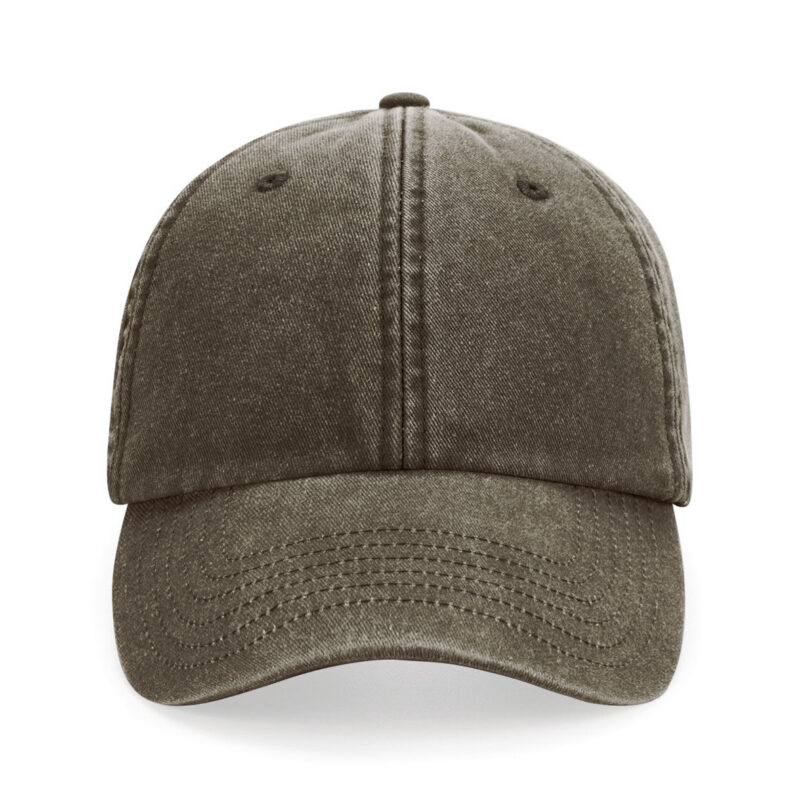 Teksti tikandiga nokamüts Kulutatud välimusega nokamüts Low Profile Vintage Cap reguleeritav - Image 37