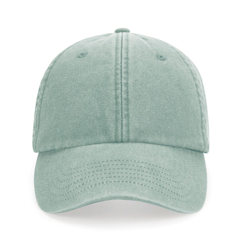 Teksti tikandiga nokamüts Kulutatud välimusega nokamüts Low Profile Vintage Cap reguleeritav - Image 20