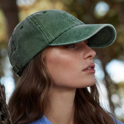 Teksti tikandiga nokamüts Kulutatud välimusega nokamüts Low Profile Vintage Cap reguleeritav